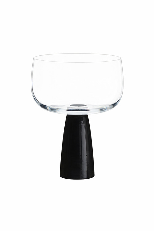 ANTON STUDIO OSLO GIN GLASS IN BLACK