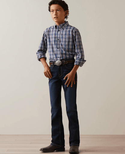 Ariat Boy's B5 Slim Fit Trevor Stretch Straight Leg Jeans 10043179