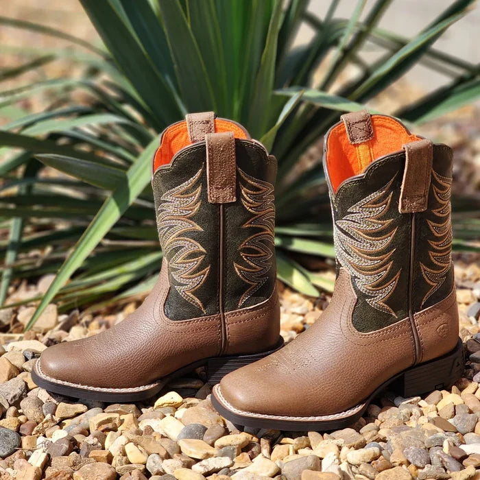Ariat Children's/Youth Fire Catcher Western Cowboy Boot 10042414-Painted Cowgirl Western Store