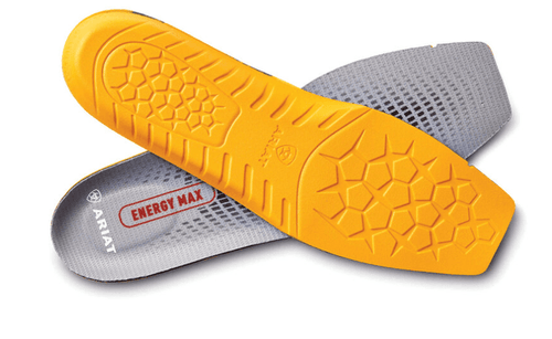 Ariat Energy Max Women's Wide Square Toe Insoles Anti-Fatigue Cushioning & Rebound 10032210