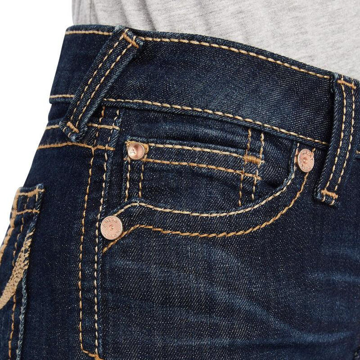 Ariat Girl's REAL Amira Wide Leg Stretch Trouser Jeans 10041104-Painted Cowgirl Western Store