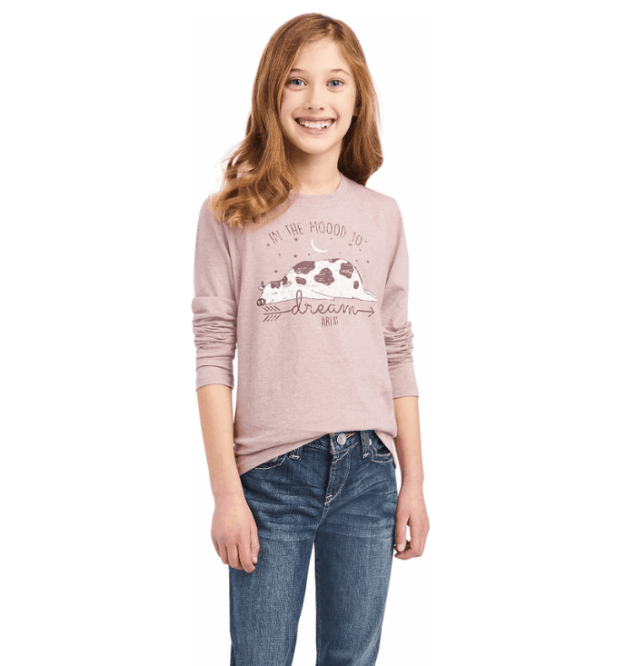 Ariat Girl's R.E.A.L Dreaming Mood Long Sleeve Tee 10042298