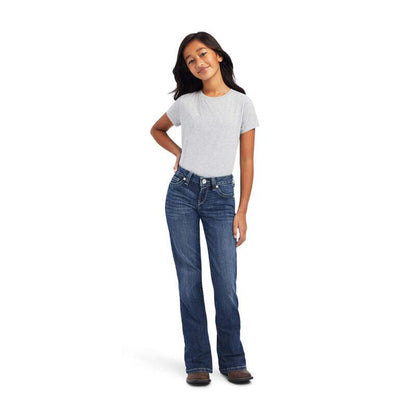 Ariat Girl's REAL Esmeralda Boot Cut Jeans 10042215-Painted Cowgirl Western Store