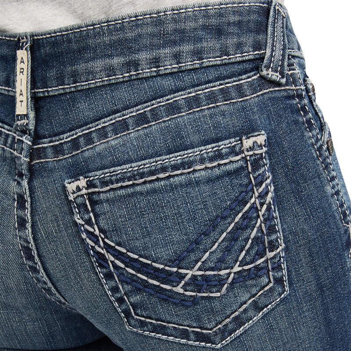 Ariat Girl's REAL Raquel Stretch Boot Cut Jeans 10041105-Painted Cowgirl Western Store