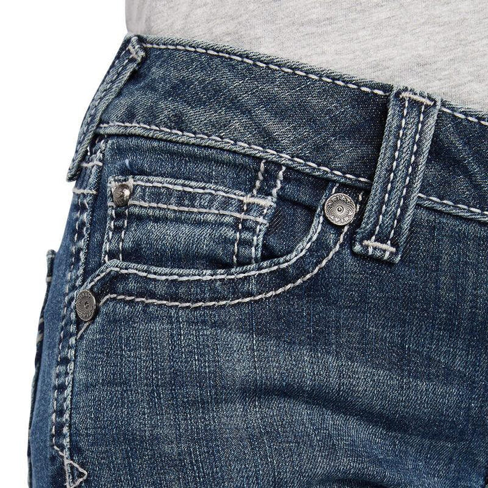 Ariat Girl's REAL Raquel Stretch Boot Cut Jeans 10041105-Painted Cowgirl Western Store