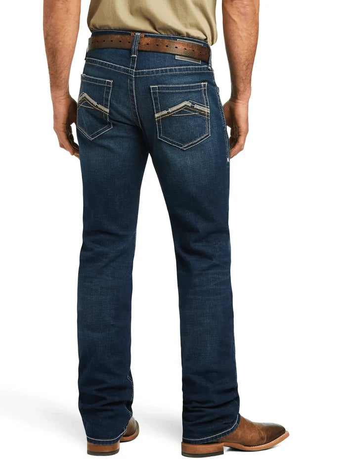 Ariat M5 Straight Stretch Remming Stackable Straight Leg Jeans 10040746-Painted Cowgirl Western Store