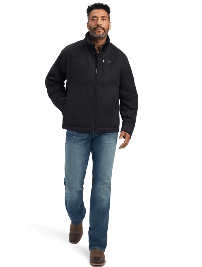Ariat Men's Grizzly Canvas Concealed Carry Black Jacket 10041631