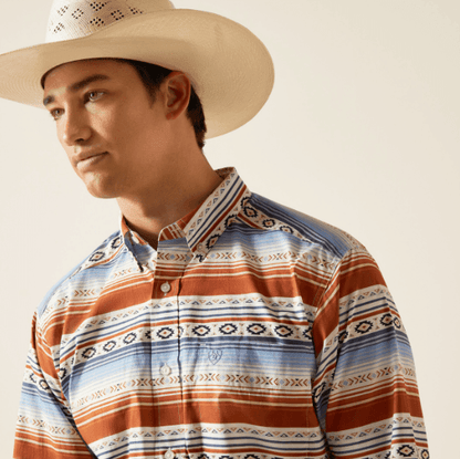 Ariat Men's Jasper Stone Dexter Long Sleeve Western Shirt 10048431