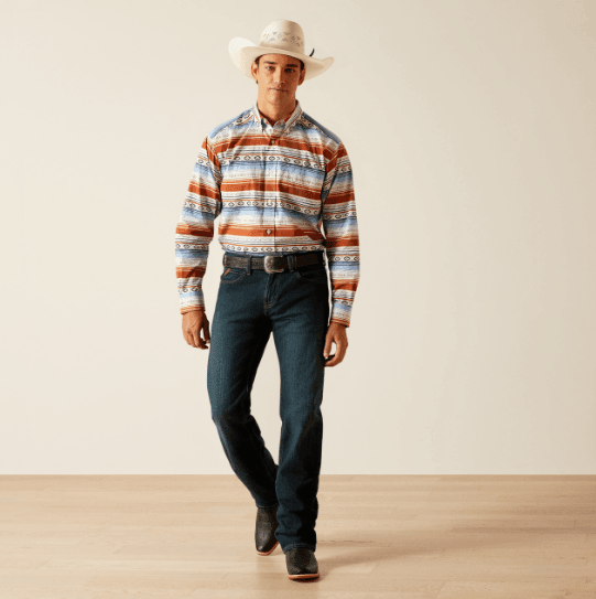 Ariat Men's Jasper Stone Dexter Long Sleeve Western Shirt 10048431
