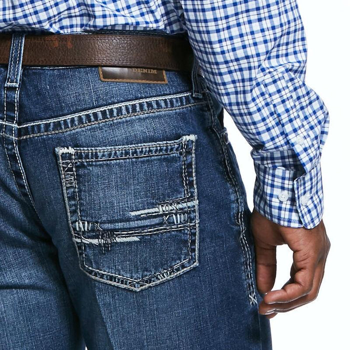 Ariat Men's M2 Adkins Relaxed Fit Stretch Stackable Bootcut Jeans 10032060-Painted Cowgirl Western Store