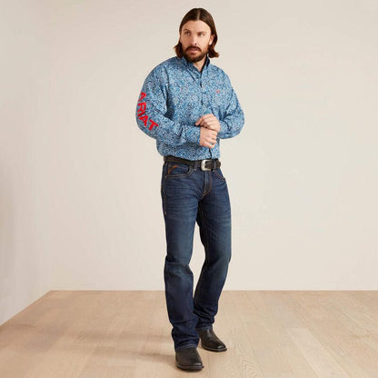 Ariat Men's M5 Dennis Straight Leg  Regular Fit Jeans 10045390-Painted Cowgirl Western Store