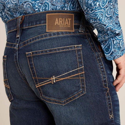 Ariat Men's M5 Dennis Straight Leg  Regular Fit Jeans 10045390-Painted Cowgirl Western Store