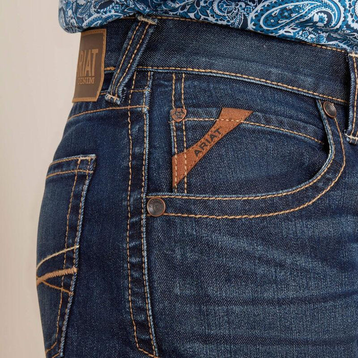 Ariat Men's M5 Dennis Straight Leg  Regular Fit Jeans 10045390-Painted Cowgirl Western Store