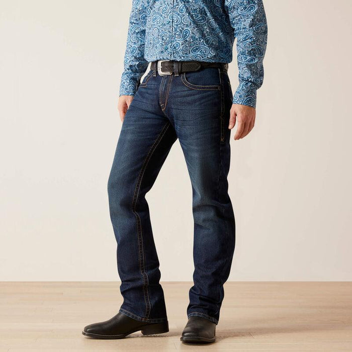 Ariat Men's M5 Dennis Straight Leg  Regular Fit Jeans 10045390-Painted Cowgirl Western Store