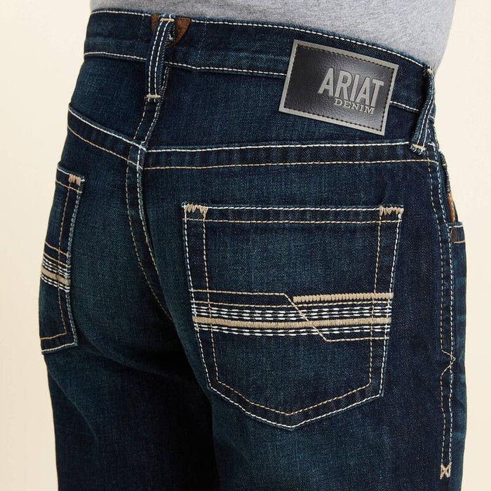 Ariat Men's M5 Regular Fit Straight Leg Roadhouse Jean 10043189-Painted Cowgirl Western Store