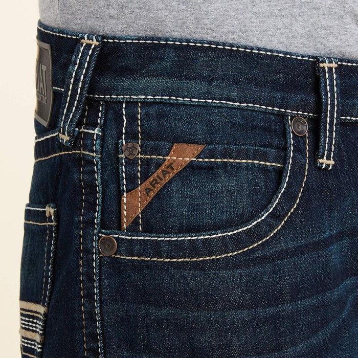 Ariat Men's M5 Regular Fit Straight Leg Roadhouse Jean 10043189-Painted Cowgirl Western Store
