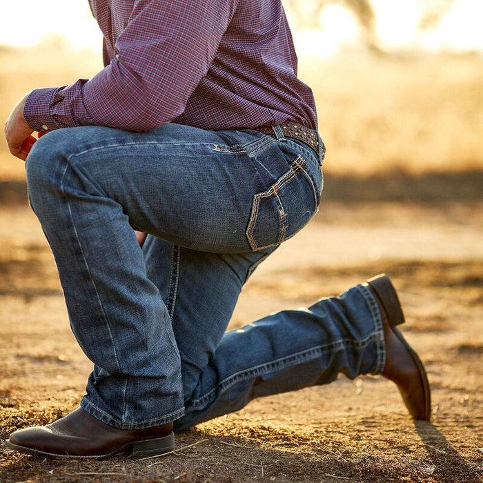 Ariat Men's M5 Slim Boundary Stackable Straight Jeans 10014010-Painted Cowgirl Western Store