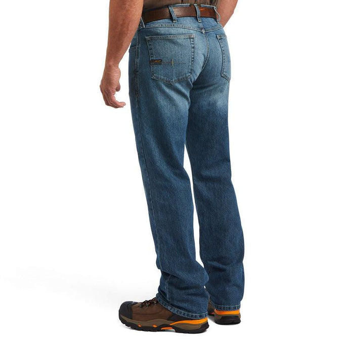Ariat Men's Rebar M5 DuraStretch Stackable Straight Leg Jeans 10039288-Painted Cowgirl Western Store
