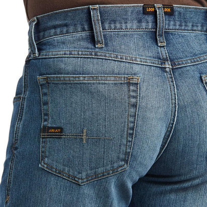 Ariat Men's Rebar M5 DuraStretch Stackable Straight Leg Jeans 10039288-Painted Cowgirl Western Store