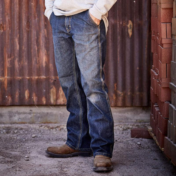 Ariat Men's Rebar M5 Straight DuraStretch Stackable Straight Leg Jean 10016222-Painted Cowgirl Western Store