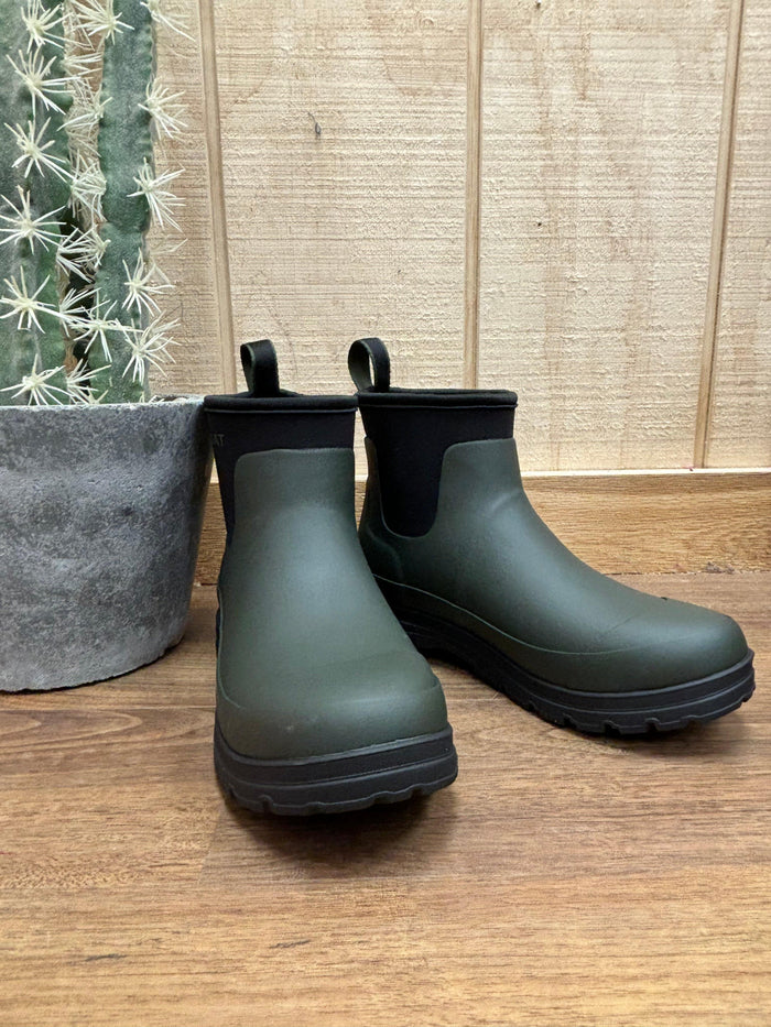 Ariat Women's Dark Olive Green Kelmarsh Shortie Rubber Boots 10047066-Painted Cowgirl Western Store