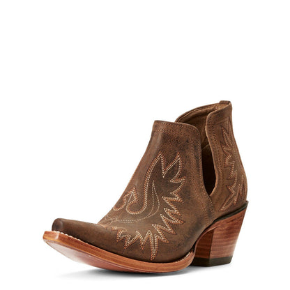 Ariat Women's Dixon Weathered Brown Ankle Boots 10027282-Painted Cowgirl Western Store