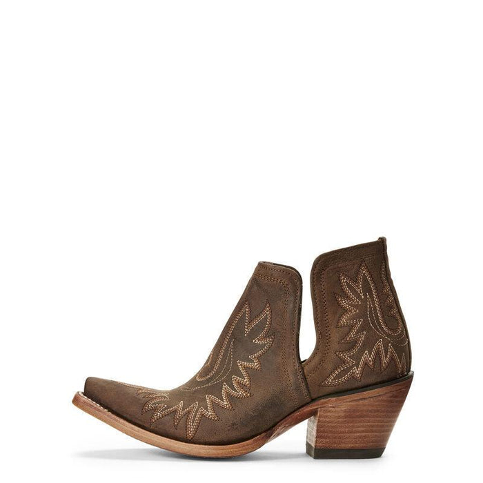 Ariat Women's Dixon Weathered Brown Ankle Boots 10027282-Painted Cowgirl Western Store