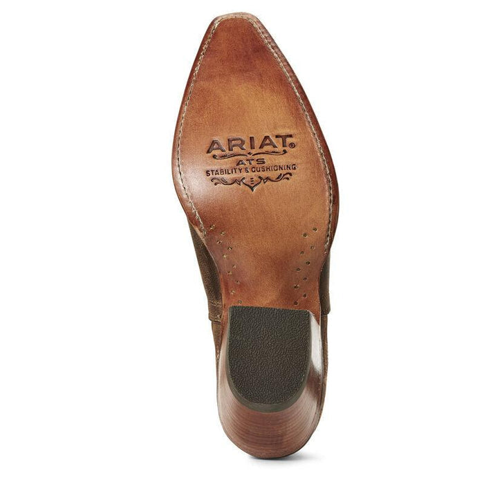 Ariat Women's Dixon Weathered Brown Ankle Boots 10027282-Painted Cowgirl Western Store