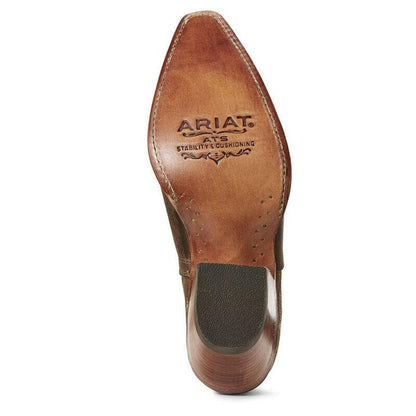 Ariat Women's Dixon Weathered Brown Ankle Boots 10027282-Painted Cowgirl Western Store