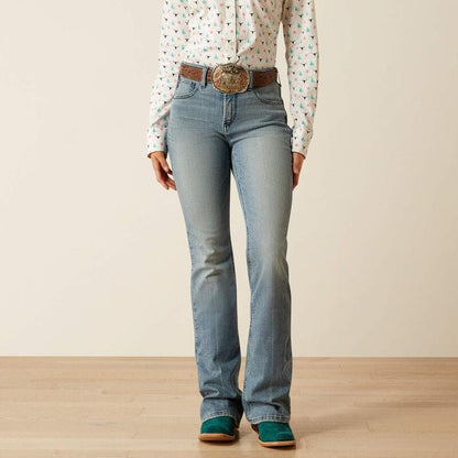 Ariat Women's High Rise Bessie Boot Cut Jeans 10048276-Painted Cowgirl Western Store