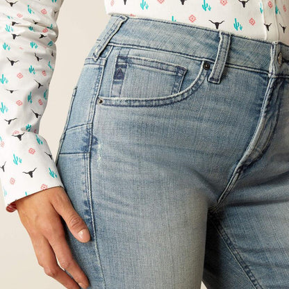 Ariat Women's High Rise Bessie Boot Cut Jeans 10048276-Painted Cowgirl Western Store