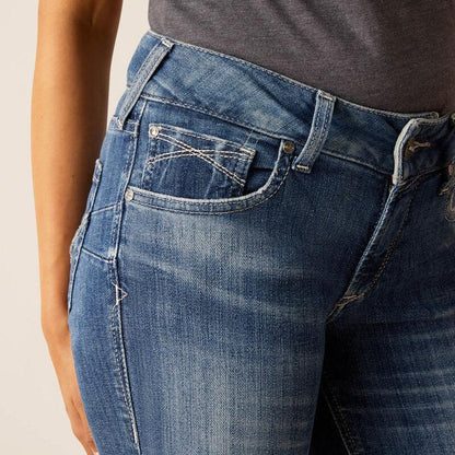 Ariat Women's Perfect Rise Annie Bootcut Jeans 10048269-Painted Cowgirl Western Store