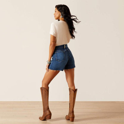 Ariat Women's Perfect Rise Jazmine 5" Jean Shorts 10048281-Painted Cowgirl Western Store