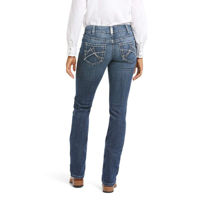 Ariat Women's REAL Mid Rise Gianna Stretch Straight Leg Jeans 10034655-Painted Cowgirl Western Store