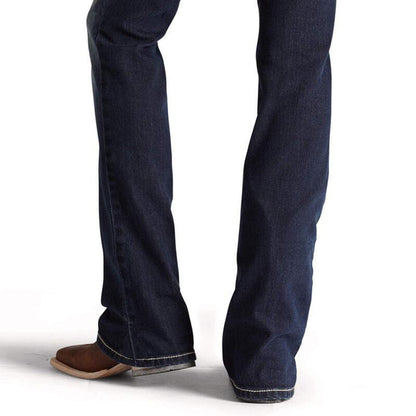 Ariat Women's REAL Mid Rise Stretch Boot Cut Riding Jeans 10011683-Painted Cowgirl Western Store