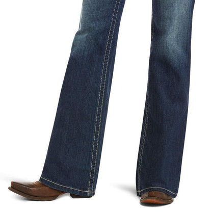 Ariat Women's REAL Mid Rise Stretch Boot Cut Riding Jeans 10011683-Painted Cowgirl Western Store