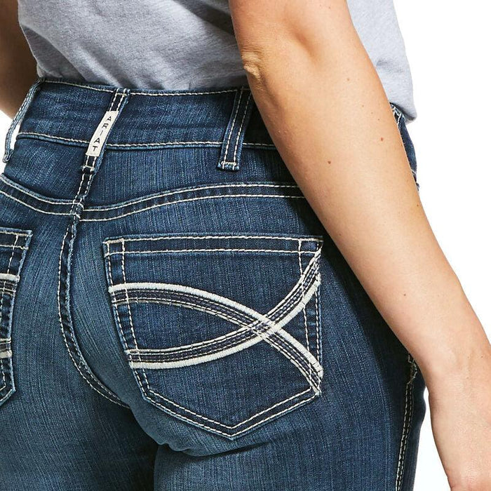Ariat Women's REAL Mid Rise Stretch Shayla Boot Cut Jeans 10030259-Painted Cowgirl Western Store
