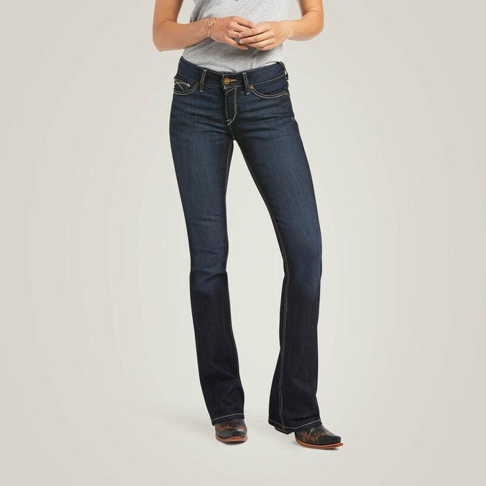 Ariat Women's REAL Perfect Rise Contessa Boot Cut Jean 10040800-Painted Cowgirl Western Store