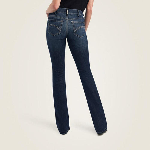 Ariat Women's REAL Perfect Rise Estella Boot Cut Jean 10042181-Painted Cowgirl Western Store