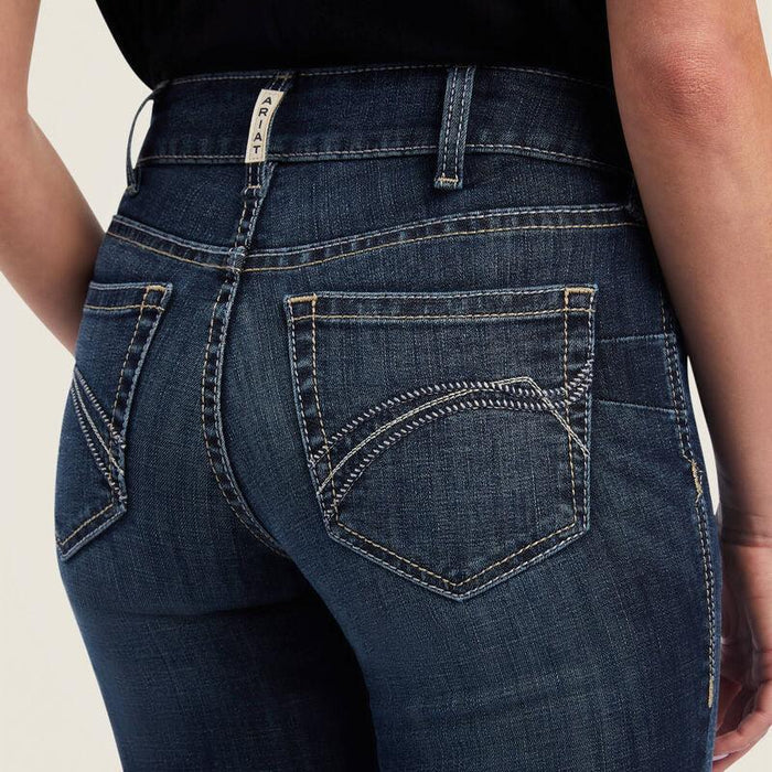 Ariat Women's REAL Perfect Rise Estella Boot Cut Jean 10042181-Painted Cowgirl Western Store