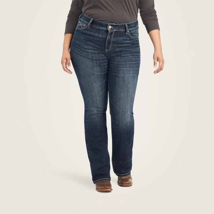 Ariat Women's REAL Perfect Rise Estella Boot Cut Jean 10042181-Painted Cowgirl Western Store