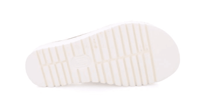 Bed Stu Women's FAIRLEE II Cotton Candy Tie Dye Leather Slide Platform Sandal F395005-CTCNTD