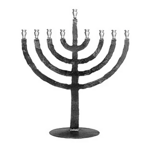 BLACKTHORNE FORGE FLAME MENORAH