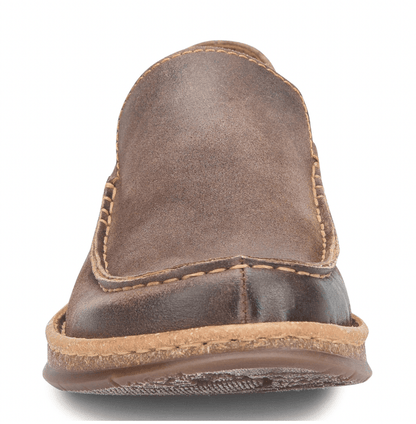 Born Men's Baylor Taupe Suede Leather Slip On Casual Shoes BM0009917