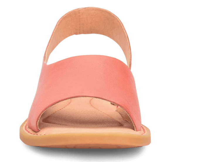 Born Women's Inlet Salmon Pink Leather Slingback Sandals BR000226-RST