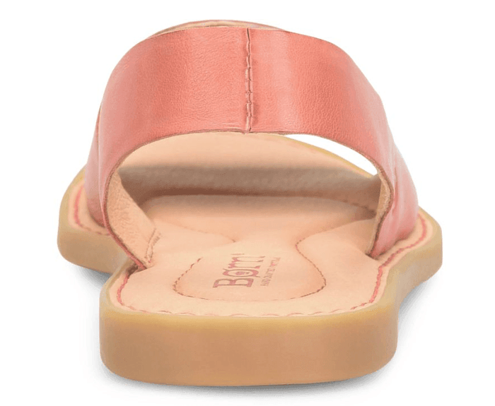 Born Women's Inlet Salmon Pink Leather Slingback Sandals BR000226-RST