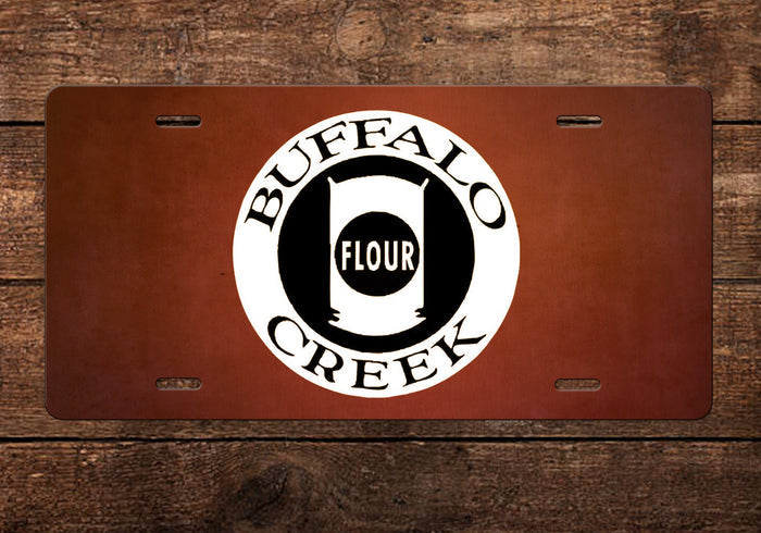 Buffalo Creek License Plate