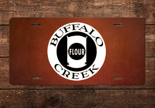 Buffalo Creek License Plate