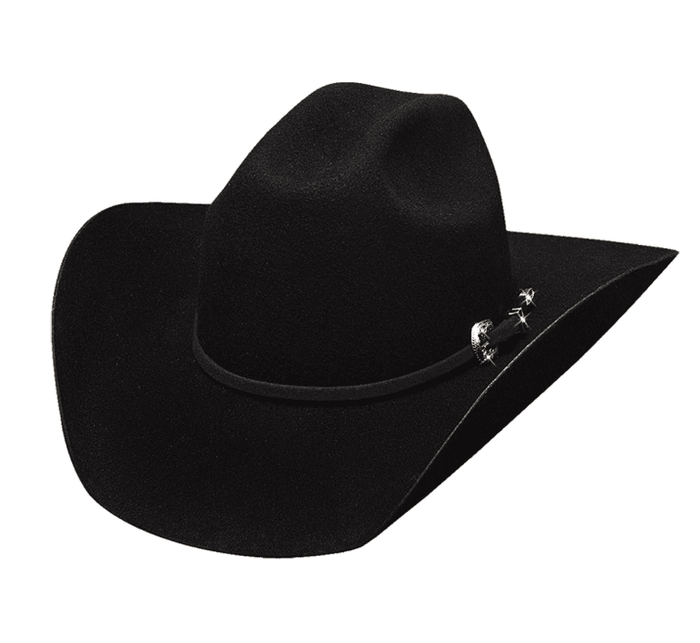 Bullhide Hat Youth Kingman Jr Black Premium Wool Cowboy Hat 0646BL