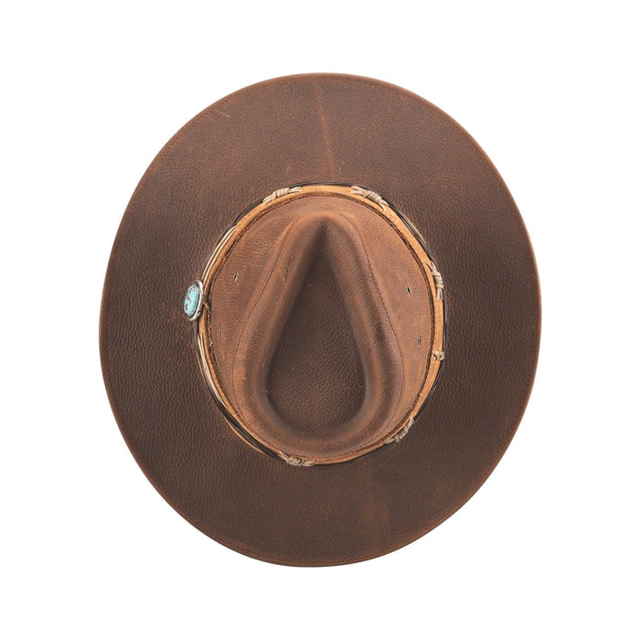 Bullhide Savage Love Top Grain Brown Leather Western Hat 4087CA-Painted Cowgirl Western Store